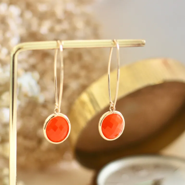 Perrine et Antoinette Boucles D'oreilles Empierrées | Pendantes^BOUCLES PAULA