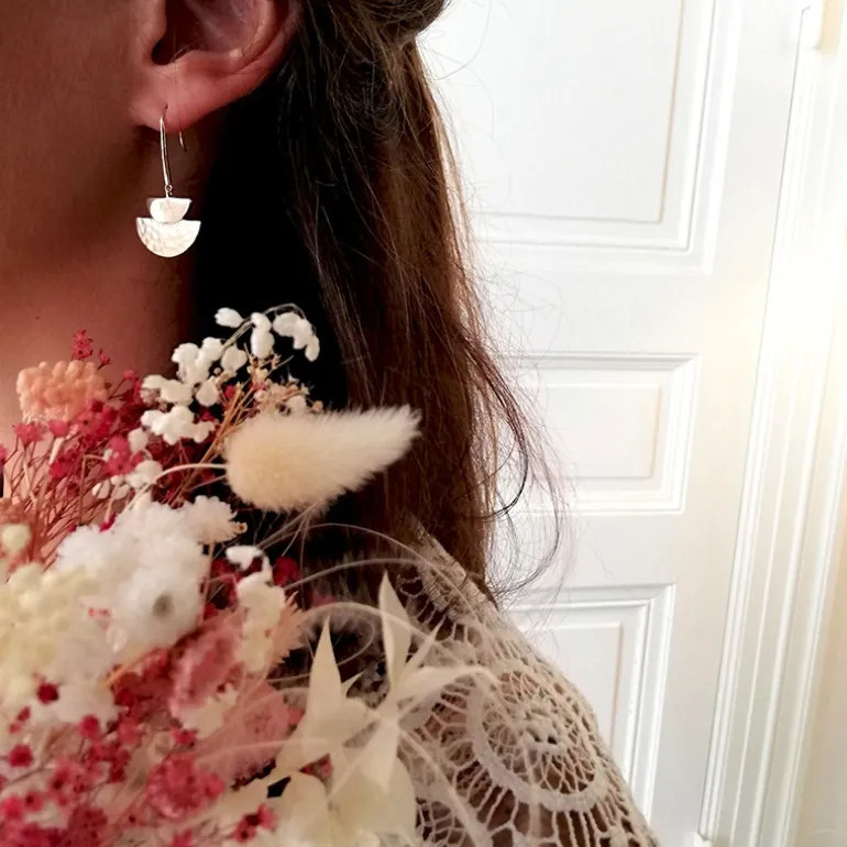 Perrine et Antoinette Pendantes^BOUCLES TALIA