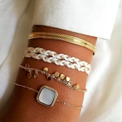 Perrine et Antoinette Bracelets Empierrés | Bracelets Sans Strass^BRACELET EDELINE