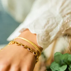 Perrine et Antoinette Bracelets Maille Xl | Bracelets Sans Strass^BRACELET MILO