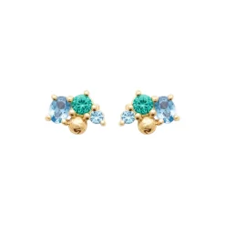 Perrine et Antoinette Boucles D'oreilles Empierrées | Clous D'oreilles^CLOUS ADELIE