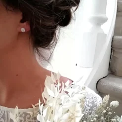 Perrine et Antoinette Boucles D'oreilles Empierrées | Clous D'oreilles^CLOUS AMBROISE