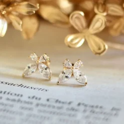 Perrine et Antoinette Boucles D'oreilles Empierrées | Clous D'oreilles^CLOUS BUTY