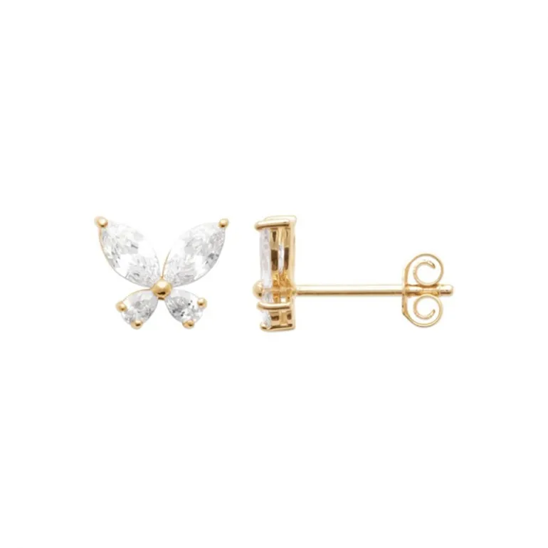 Perrine et Antoinette Boucles D'oreilles Empierrées | Clous D'oreilles^CLOUS BUTY