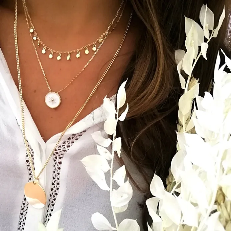 Perrine et Antoinette Colliers Sans Strass^COLLIER AURORA