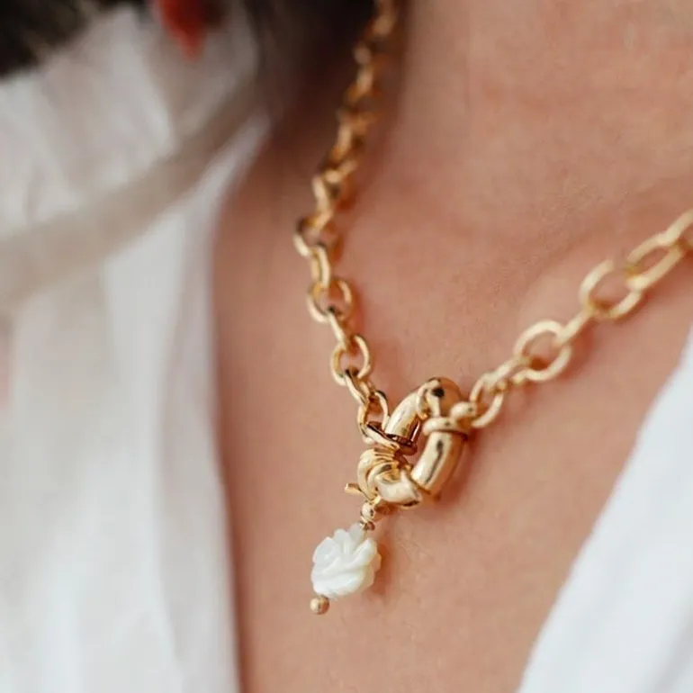 Perrine et Antoinette Colliers Sans Strass^COLLIER LENIZA