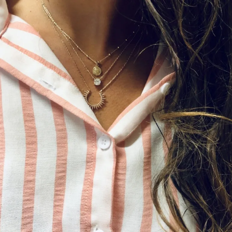 Perrine et Antoinette Colliers Empierrés | Colliers Strass^COLLIER VERA
