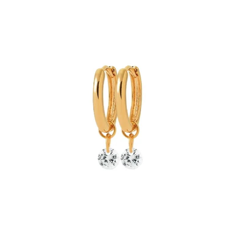 Perrine et Antoinette Boucles D'oreilles Empierrées | Créoles^CRÉOLES CHELSEY