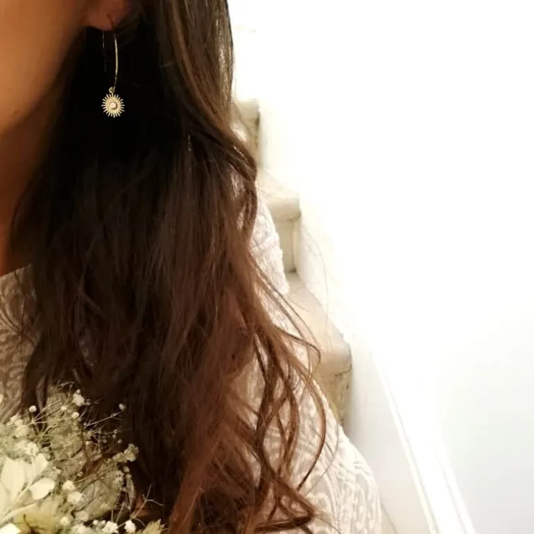 Perrine et Antoinette Boucles D'oreilles Empierrées | Créoles^CRÉOLES JOYA