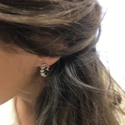Perrine et Antoinette Boucles D'oreilles Empierrées | Créoles^CRÉOLES OLYMPIA