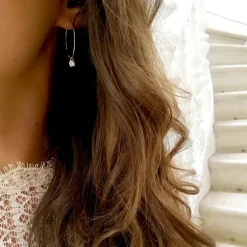 Perrine et Antoinette Boucles D'oreilles Empierrées | Créoles^CRÉOLES VERA