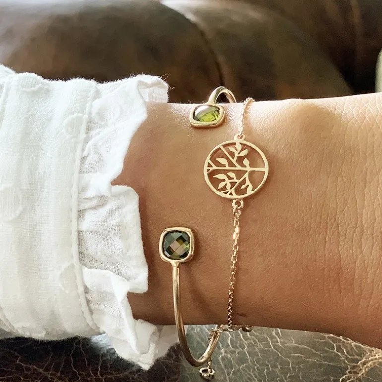Perrine et Antoinette Joncs Ouverts | Bracelets Empierrés^JONC CLARENCE