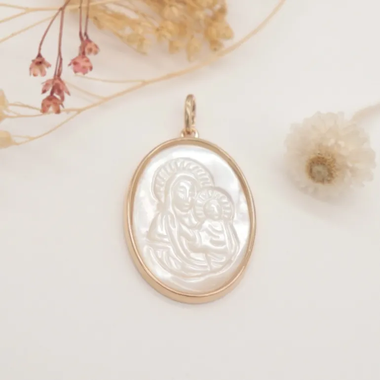Perrine et Antoinette Grands Pendentifs | Pendentifs Religieux^PENDENTIF BAPTISTINE