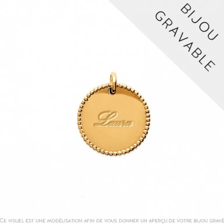 Perrine et Antoinette Pendentifs Gravables | Grands Pendentifs^PENDENTIF CAPRI