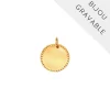 Perrine et Antoinette Pendentifs Gravables^PENDENTIF LEANDRE