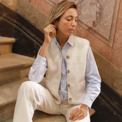 Perrine et Antoinette Vestes^VESTE BIANCA